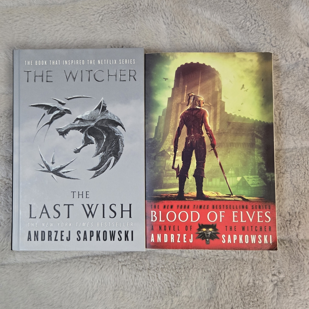 The Witcher: The Last Wish & Blood of Elves Book Set